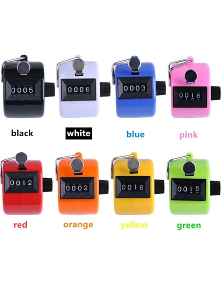 Juego de Contadores Digitales 4 Dígitos THE SMART WORKER Juego de Contadores Digitales 4 Dígitos THE SMART WORKER