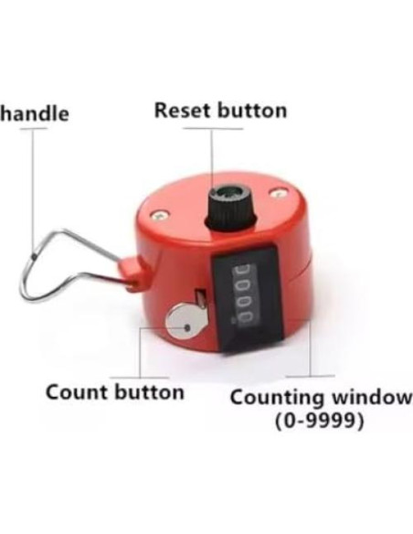 Juego de Contadores Digitales 4 Dígitos THE SMART WORKER Juego de Contadores Digitales 4 Dígitos THE SMART WORKER