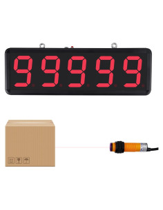 Contador Digital LED YMJOINMX hasta 99999 con Sensor Infrarrojo