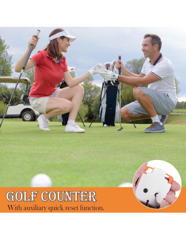 Paquete de 2 Contadores de Puntuación de Golf BangBoom