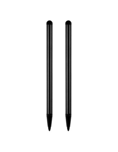 2 Bolígrafos Estilográficos Negros Jinshining para Pantallas Táctiles