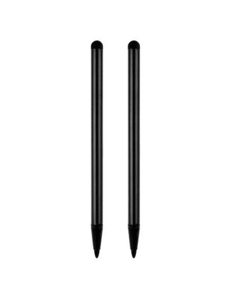 2 Bolígrafos Estilográficos Negros Jinshining para Pantallas Táctiles
