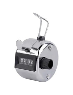 Contador Manual 4 Dígitos Labriciyon - Tally de Mano Metal