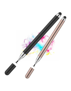 Bolígrafos Estilográficos 2 en 1 ANRACHEL para Pantallas Táctiles