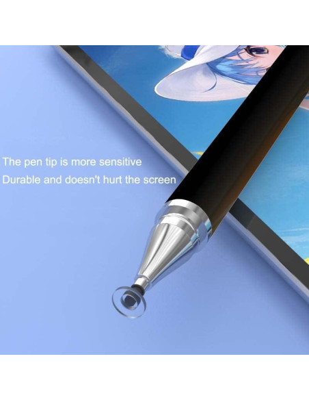 Bolígrafos Estilográficos 2 en 1 ANRACHEL para Pantallas Táctiles Bolígrafos Estilográficos 2 en 1 ANRACHEL para Pantallas Táctiles