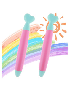 Lápices Estilográficos GEEHUA para Niños 2 Pcs Silicona