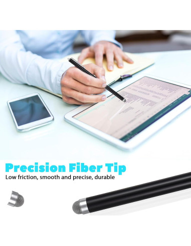 Bolígrafo Estilógrafo JIEYAO 3 Pcs Punta de Fibra Universal