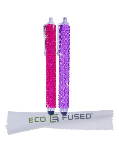 Bolígrafos Estilográficos Eco-Fused - 2 Piezas Rosa y Púrpura 2