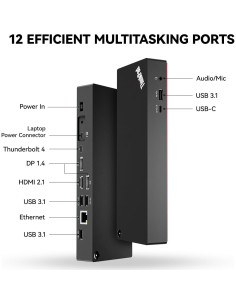 ThinkPad Estación Acoplamiento Thunderbolt 4 230W 4 Monitores 2