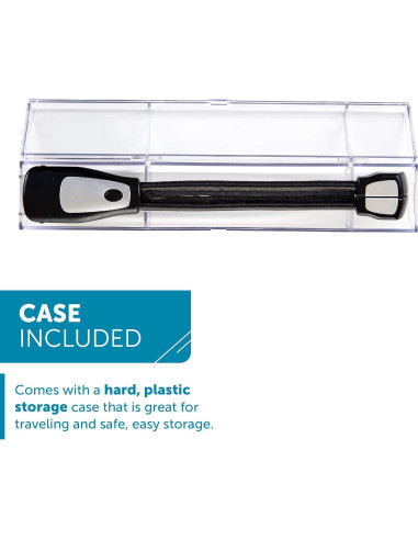 Luz de Lectura Clip On LED Doble Cabeza WITHit Negra