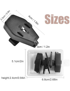 Luz de Lectura LED Clip Filfeel 360 Rotativa Mini 30g 2