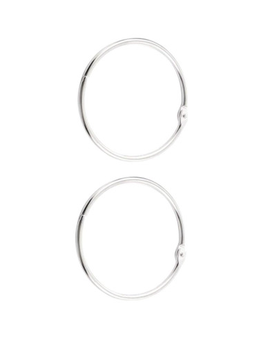 Anillos de Encuadernación de Hoja Suelta KTOJOY 80 mm - 6 Piezas