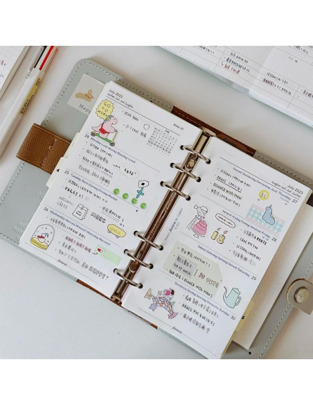 Anillos de Encuadernación Sueltos KTOJOY 50 Piezas 50 mm Plateado