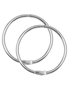 Anillos de Encuadernación Sueltos KTOJOY 50 mm Paquete de 30
