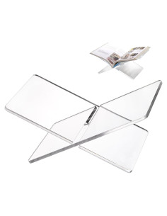 Soporte de Libro Acrílico Peohud 30.5x17.8x14.5 cm