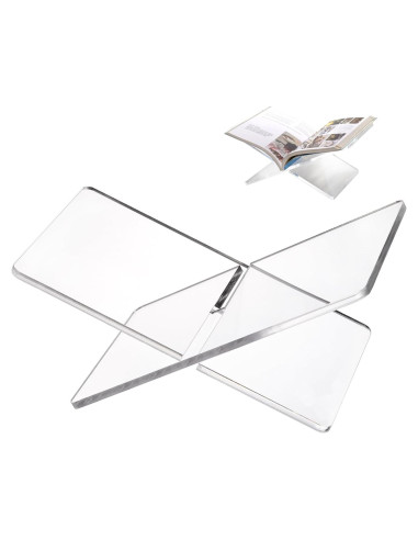 Soporte de Libro Acrílico Peohud 30.5x17.8x14.5 cm