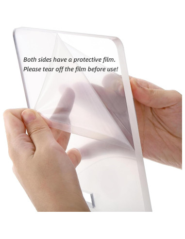 Soporte de Libro Acrílico Peohud 30.5x17.8x14.5 cm