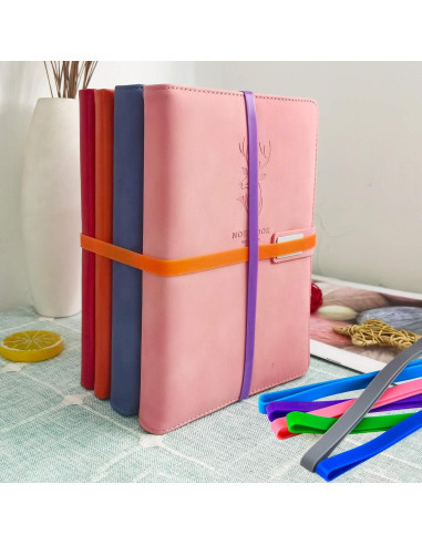 Bandas de Goma de Silicona Coopay 36 Piezas Multicolor 30.48 cm