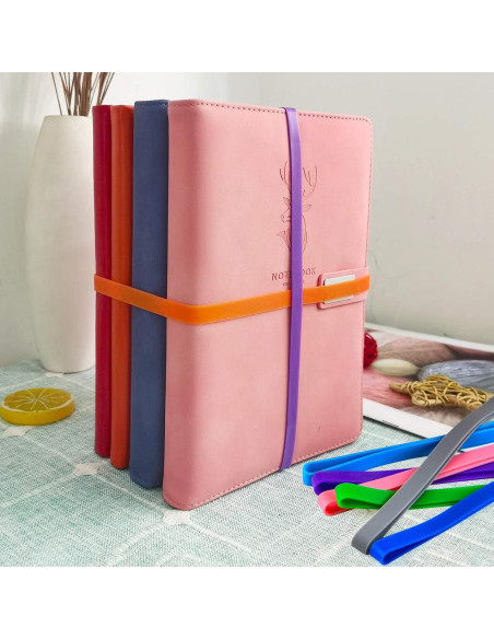 Bandas de Goma de Silicona Coopay 36 Piezas Multicolor 30.48 cm