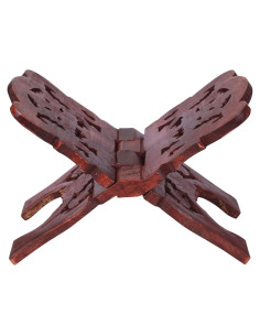 Soporte de Lectura de Libros de Madera eTroves Plegable