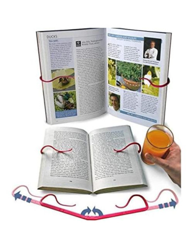 Soporte de Páginas de Libro Manos Libres FMELAH Ajustable