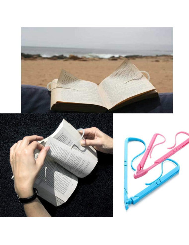 Soporte de Páginas de Libro Manos Libres FMELAH Ajustable