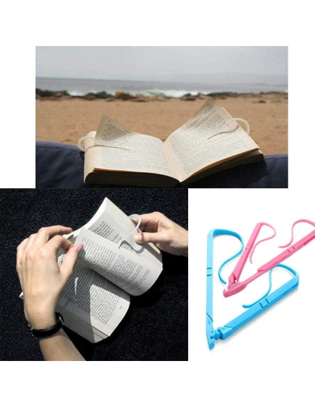 Soporte de Páginas de Libro Manos Libres FMELAH Ajustable