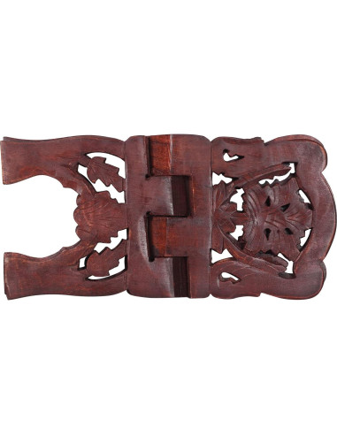 Soporte de Lectura de Libros de Madera eTroves Plegable