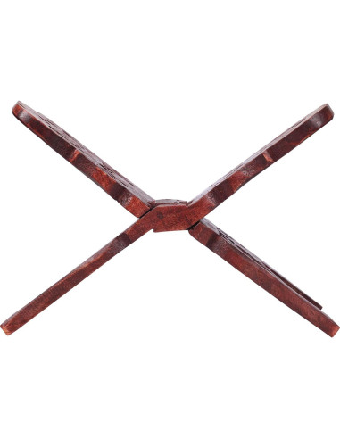 Soporte de Lectura de Libros de Madera eTroves Plegable