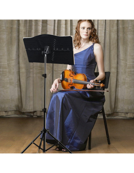 Soporte de Partituras Donner DMS-1 con Luz Ajustable 41.91-144.78 cm