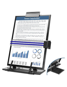 Soporte de Documentos TONOS Ajustable de Acero Inoxidable