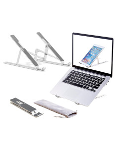 Soporte Ajustable para Laptop ZSIMC de Aluminio Plegable 27.3 cm