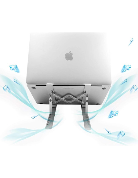 Soporte Ajustable para Laptop ZSIMC de Aluminio Plegable 27.3 cm