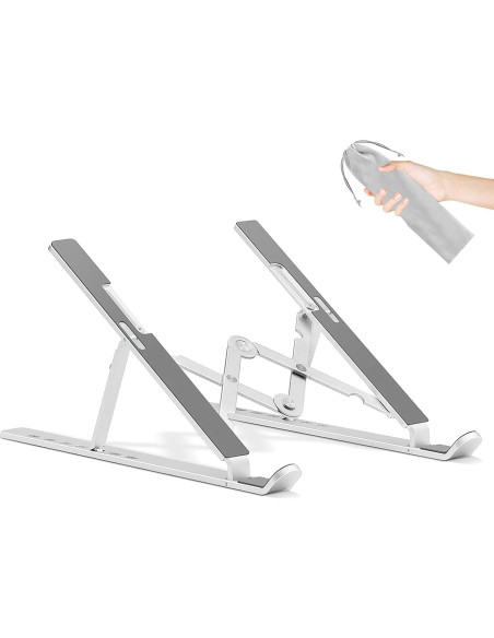 Soporte Ajustable para Laptop ZSIMC de Aluminio Plegable 27.3 cm