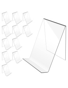 Soporte de Libro Acrílico Trophable 12 Pack 10x10x13 cm