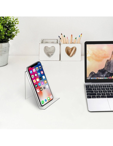 Soporte de Libro Acrílico Trophable 12 Pack 10x10x13 cm