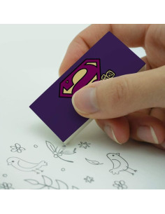 Set de 2 Borradores Superman Bizarro - Graphics and More 2