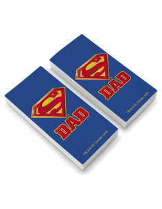 Set de 2 Borradores Superman Graphics and More 6.4x3.1cm