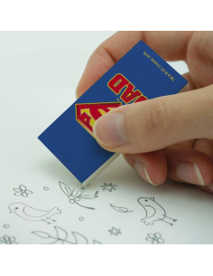 Set de 2 Borradores Superman Graphics and More 6.4x3.1cm 2