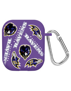 Funda Game Time NFL Baltimore Ravens para AirPods Gen 1 y 2