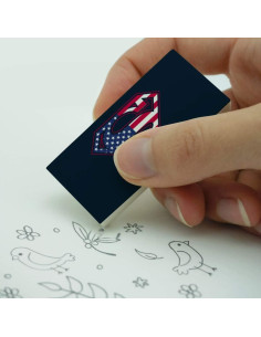 Set de 2 Borradores Superman con Escudo de Bandera Americana 2
