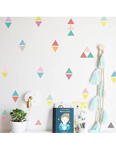 5 Plantillas de Pintura Reutilizables Cyy.lcm Triángulo 10-30cm