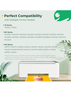 Cartuchos de Tinta COLORETTO 240XL 241XL para Canon - Negro y Color 2