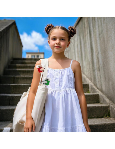 Set de 4 Clips de Koala Haakong para Lápiz Multicolor 5cm