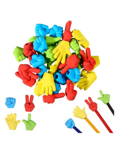 Gomas de Borrar para Lápices TDOCK - 36 Piezas Colores Brillantes