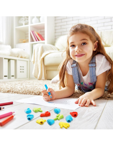 Borradores de Goma Divertidos Outus - 30 Piezas Piedra Papel Tijeras