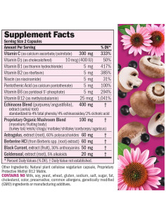 ANDREW LESSMAN Factores Inmunes 30 Cápsulas - Vitamina C, Equinácea, Hongos 2