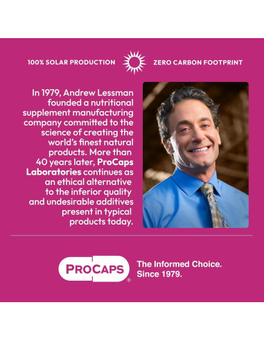 ANDREW LESSMAN Factores Inmunes 30 Cápsulas - Vitamina C, Equinácea, Hongos