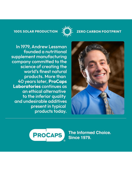 ANDREW LESSMAN Factores Inmunes 30 Cápsulas - Vitamina C, Equinácea, Hongos