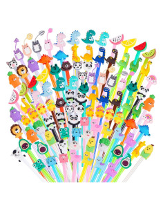 100 Lápices de Gel Kawaii SAIWEILAI ONLINE - 50 Estilos